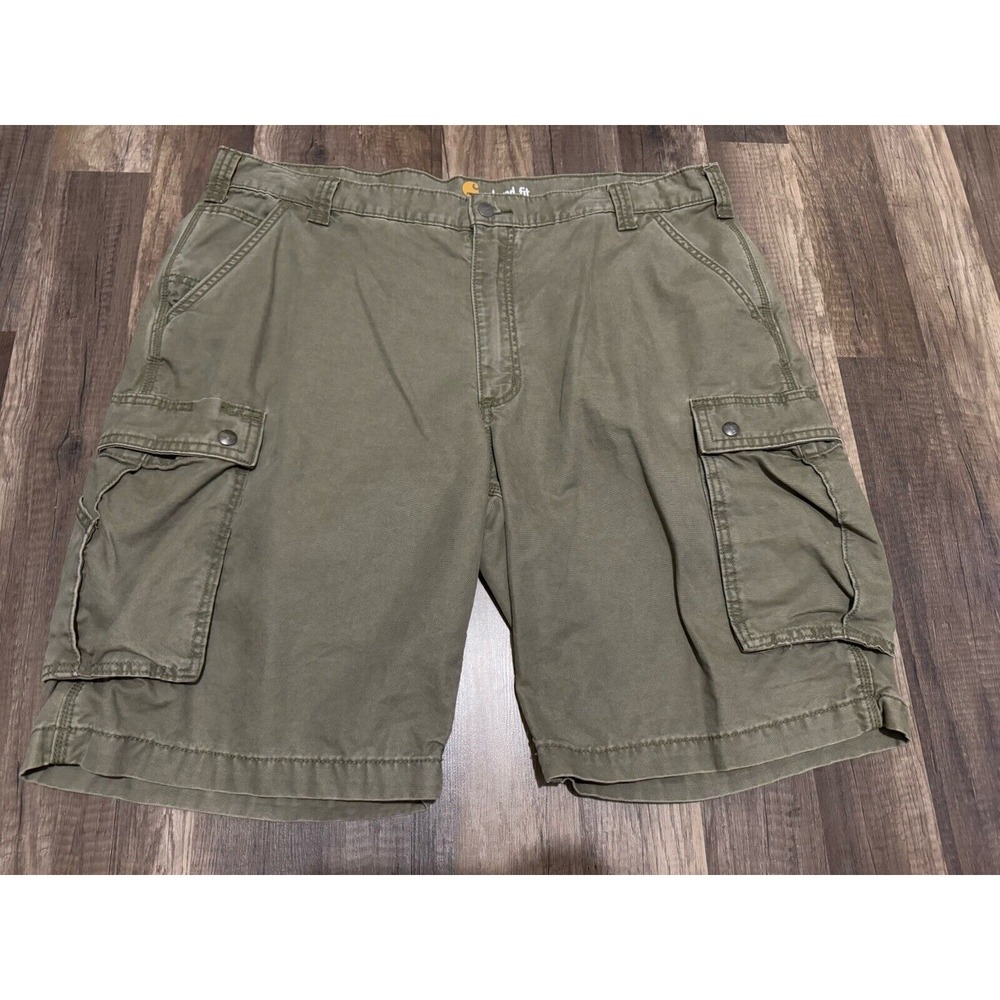 Men's Olive Cargo Shorts
